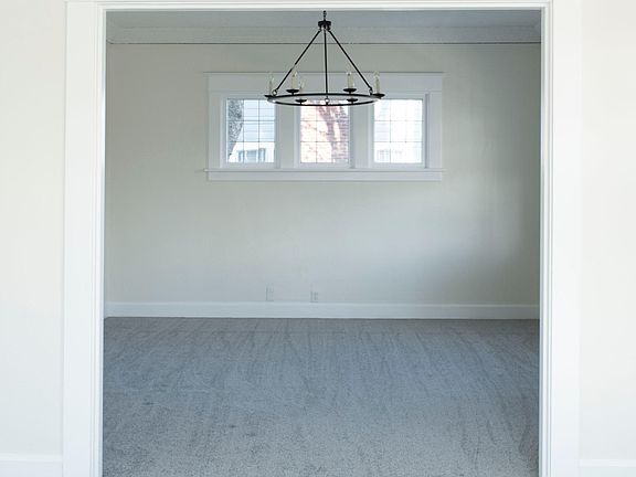 Dining room off of living area.