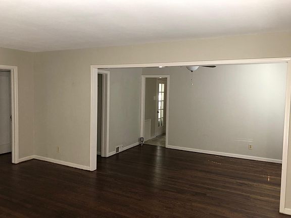 Living Room/Dining Room w/ wood floors