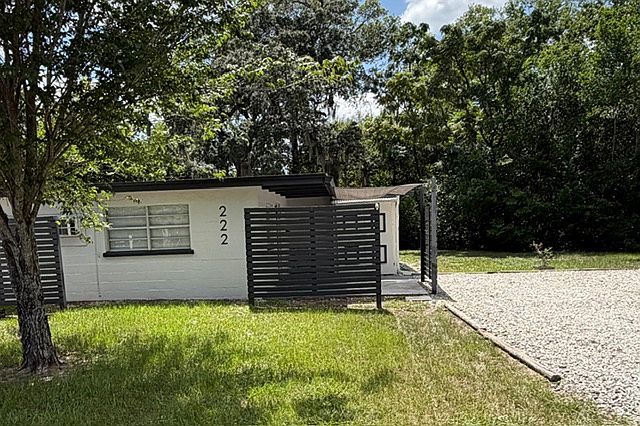 Front of duplex