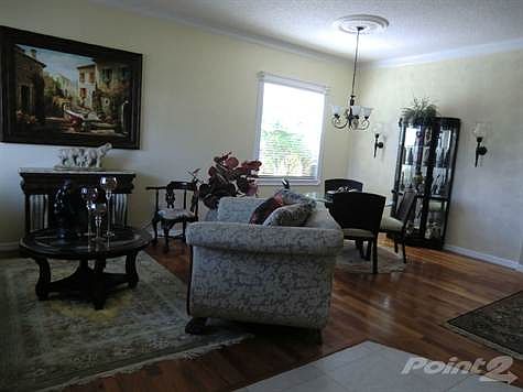 Spacious Formal Living Room Beautiful Brazilian Hardwood Flooring