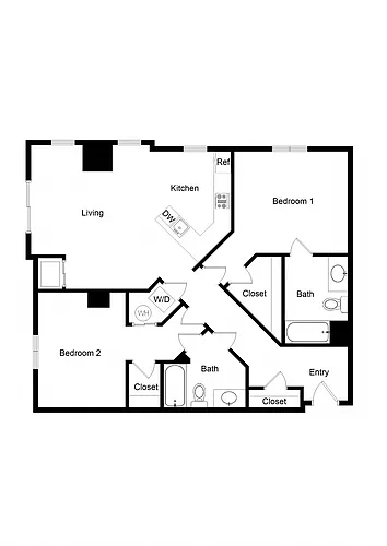 Floor plan B02C