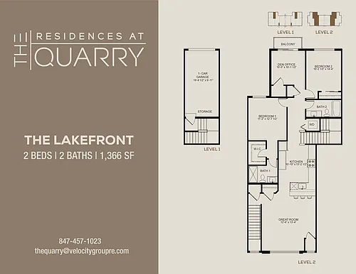 Floor plan The Lakefront
