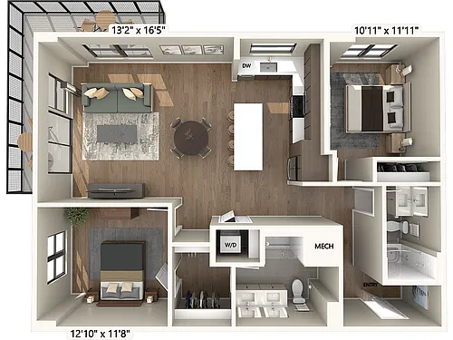 Floor plan B10-Scheme3