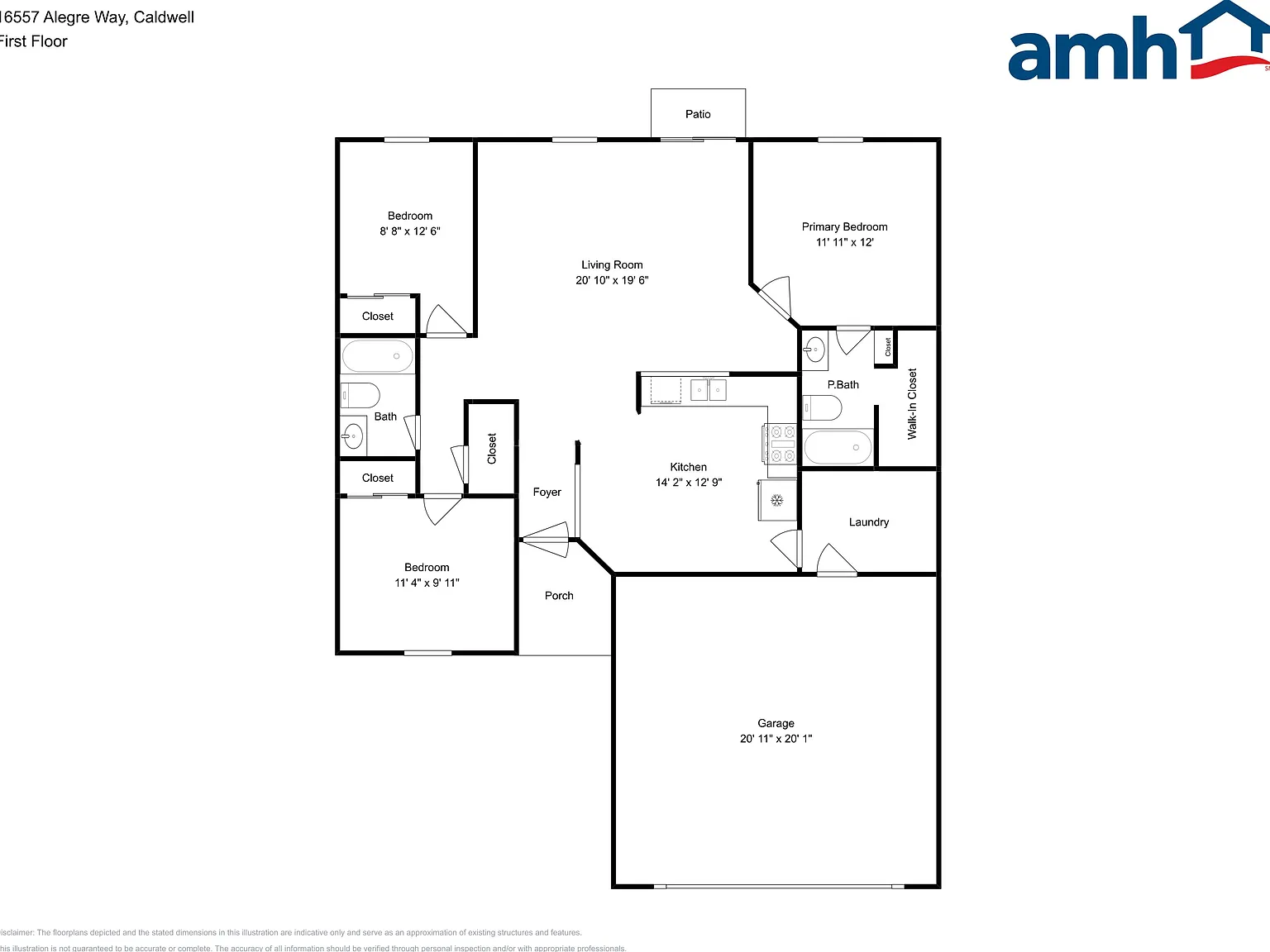 3 bed, 2.0 bath, 1216 sqft, $2,160 — Photo 2