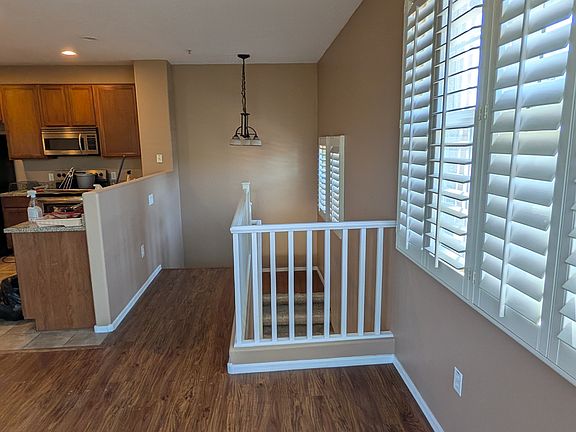 Looking back to top of staircase