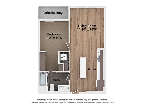 Floor plan A01