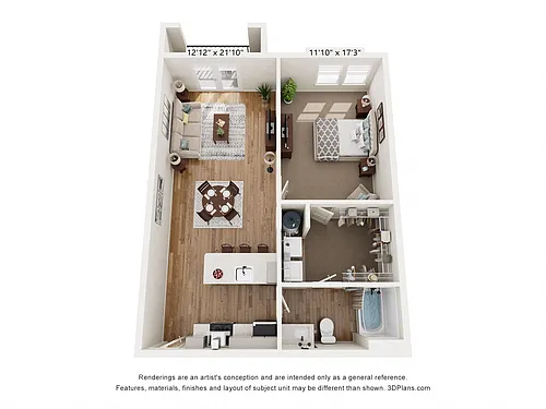 Floor plan A1F