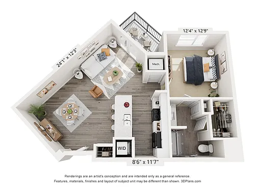 Floor plan Vale