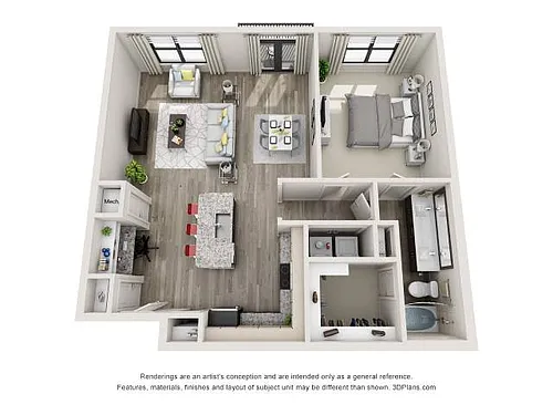Floor plan a4c