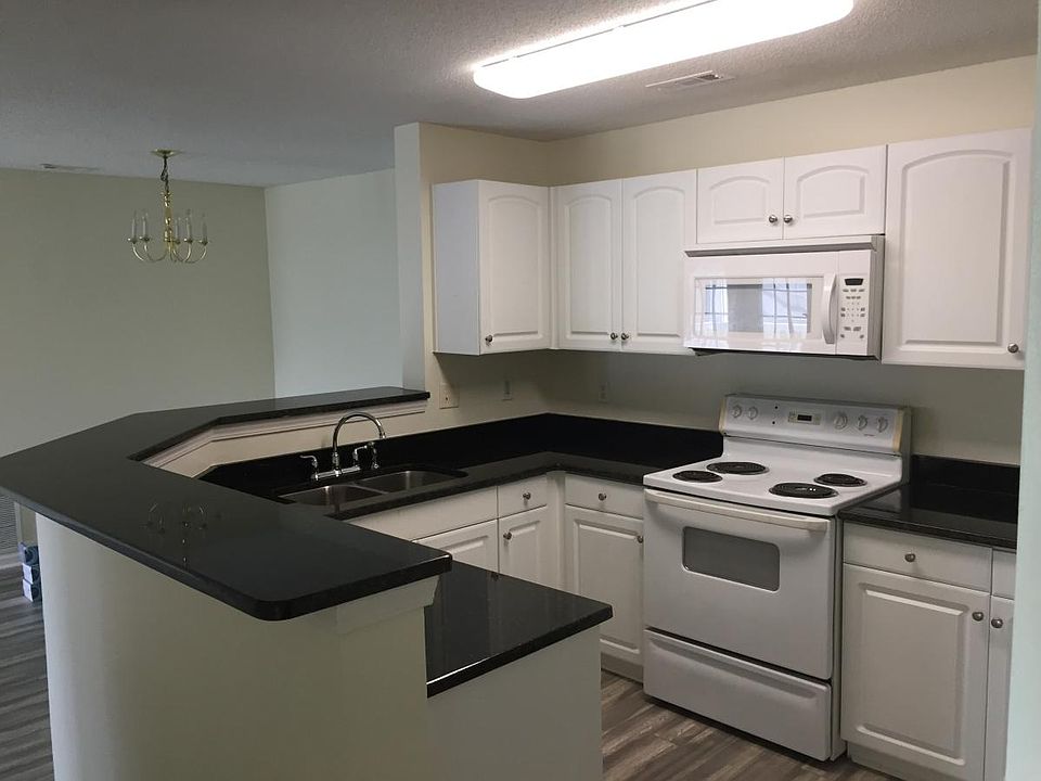 Granite kitchen with LED lighting