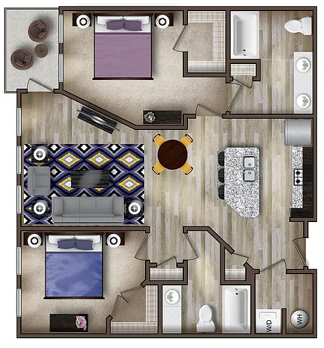 Floor plan Delilah