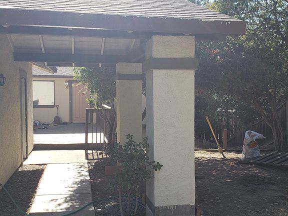 Front walkway to the house