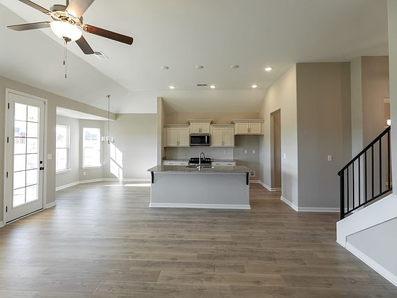 Great Room into Kitchen
