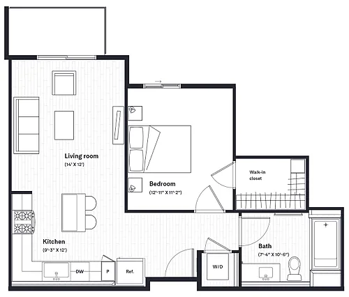 Floor plan A1