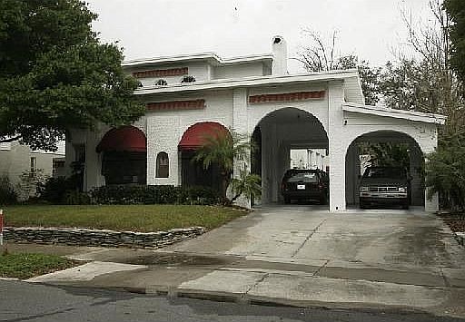 This classic spanish styled home has been a happy home to generations