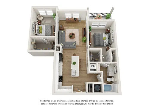 Floor plan B1A