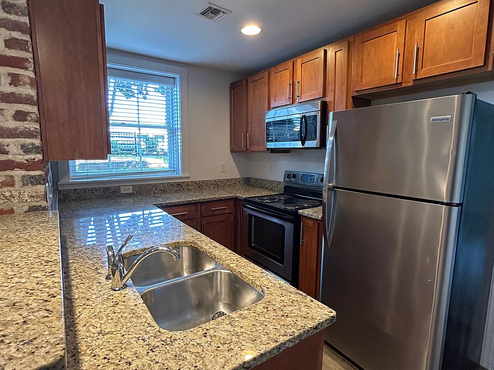 Granite Countertops and Stainless Steel Appliances.