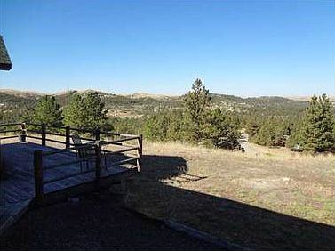 Front view from deck