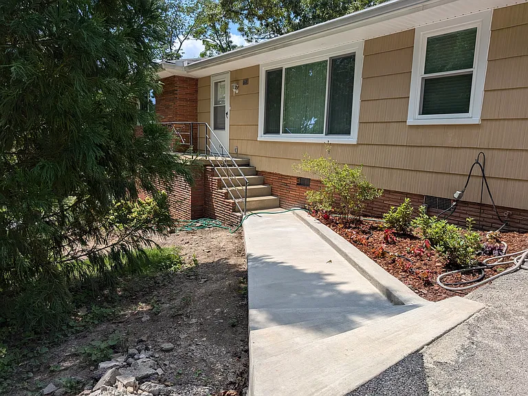 Front door entrance