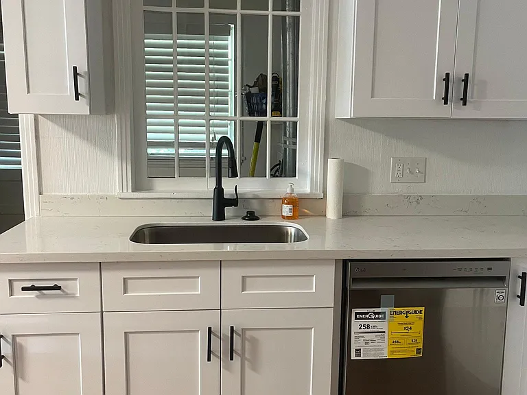 Kitchen Counter & Sink Area