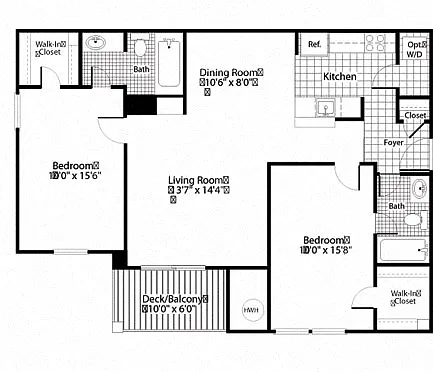 Floor plan B2M