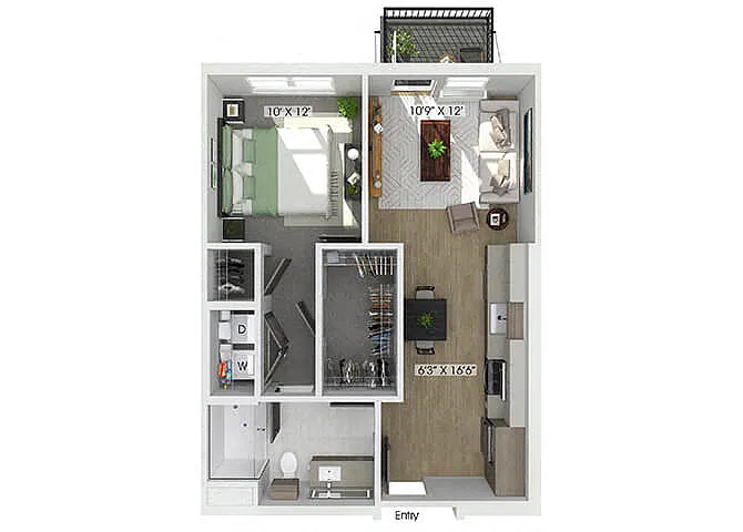 Floor plan A02
