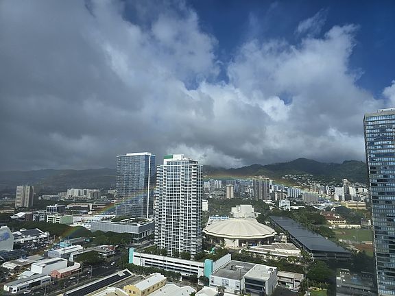 View from living area