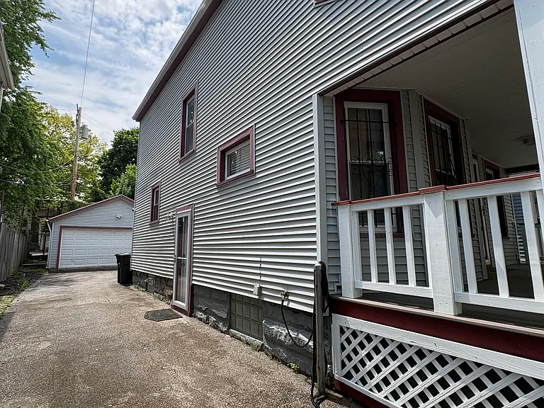 Side Door and Driveway