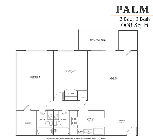 Floor plan Palm