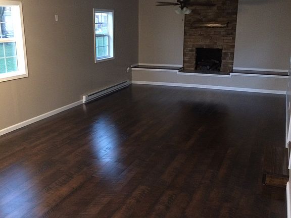 Living room fireplace 