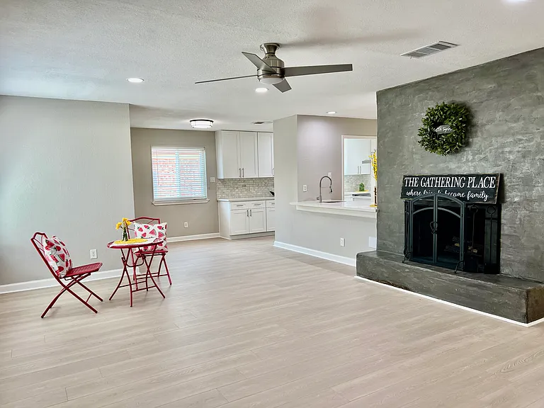 View of the inviting family room from different angle