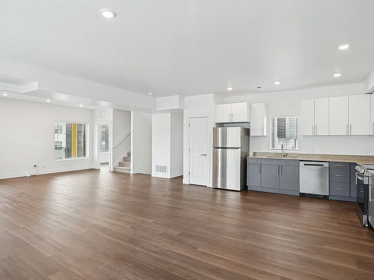 Amazing Space with top of the line Flooring, Kitchen and Living Space