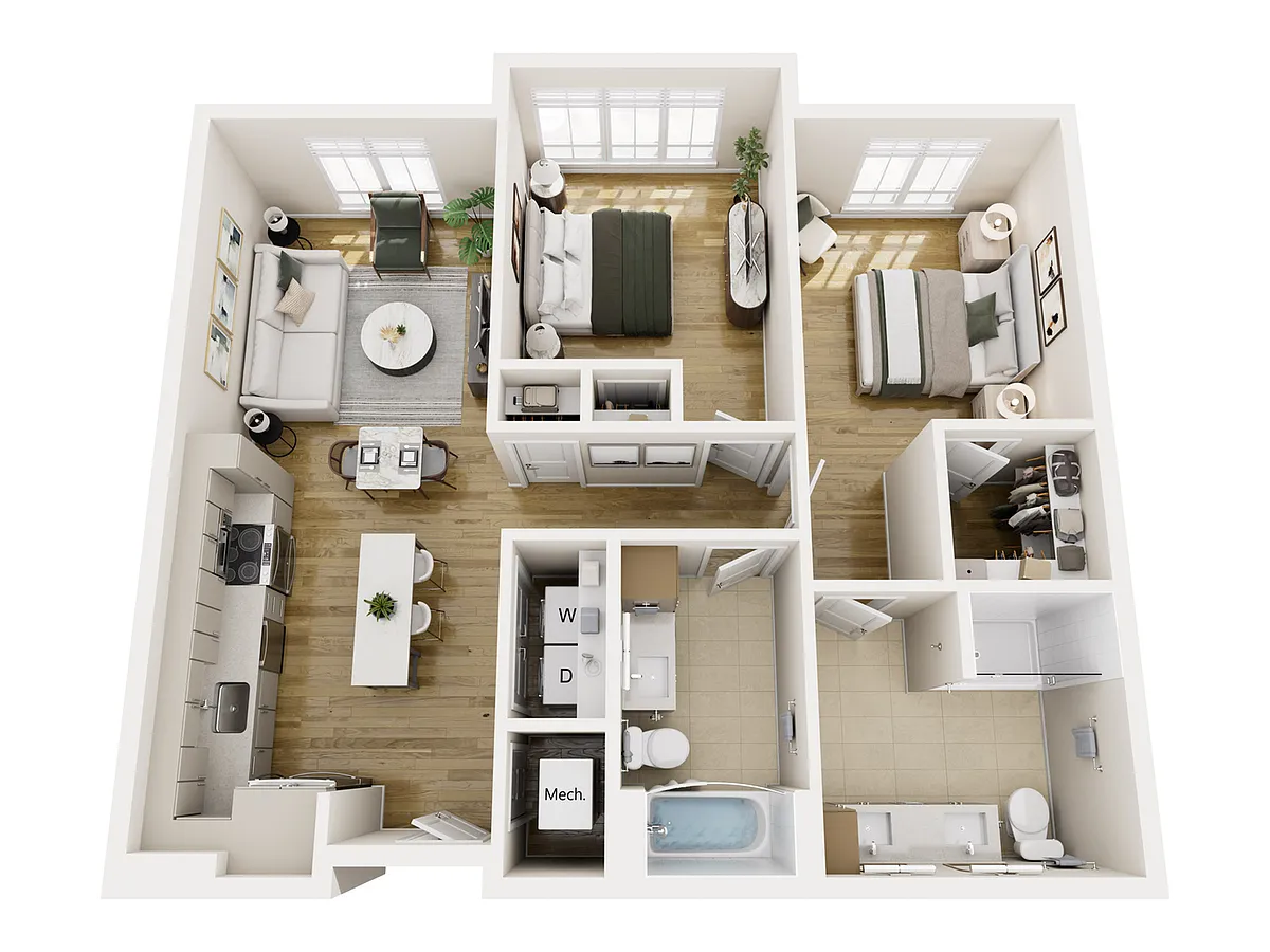 Floor plan B11