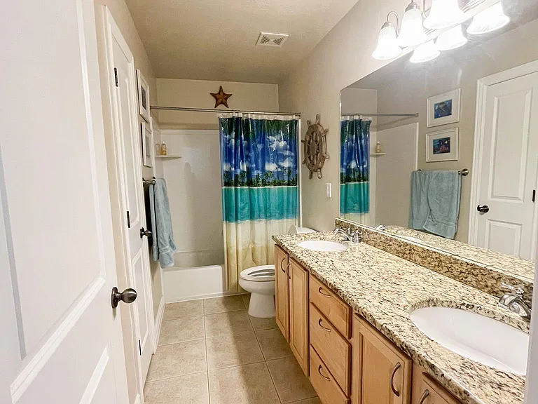 Upstairs bathroom