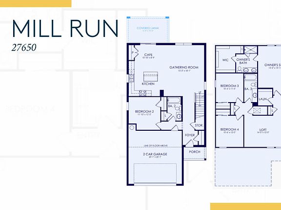 Mill Run Quick Move-In Floor Plan