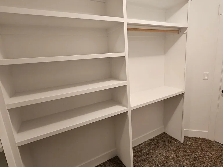 Recently installed master closet organizer 2023