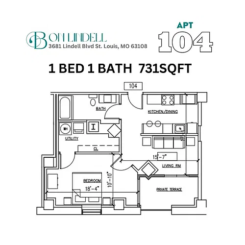 Floor plan 104