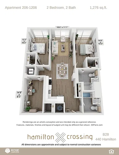 Floor plan B28