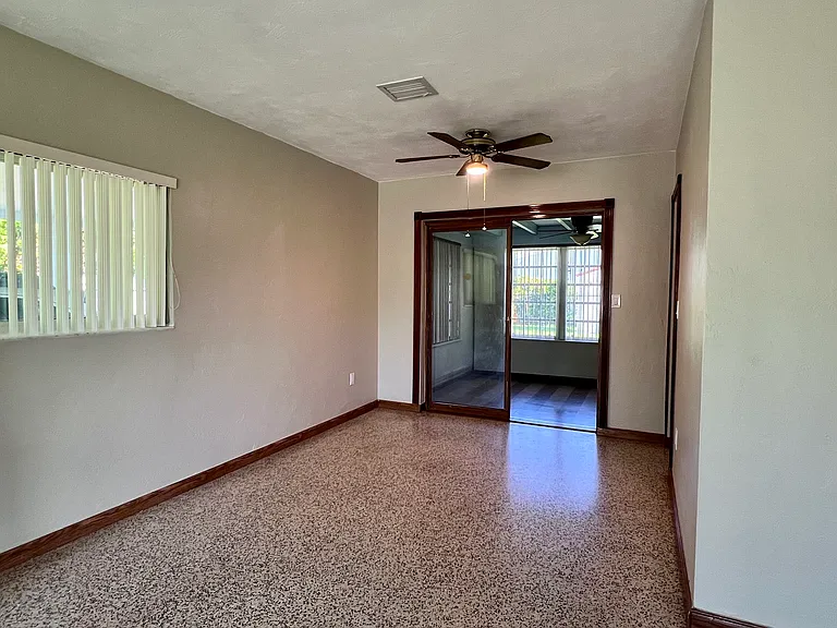 Dining room and "Florida room" in the back