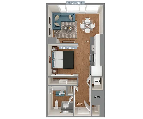 Floor plan SM05-511sf-1