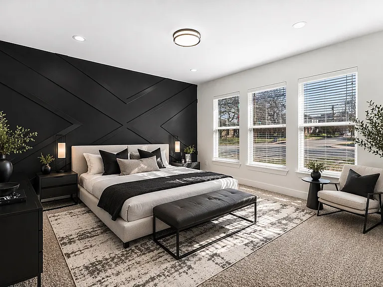 2nd Master bedroom with walk in closet and attached bathroom