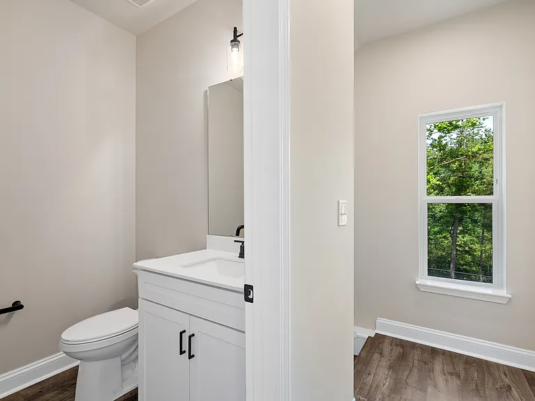 half bath on main floor