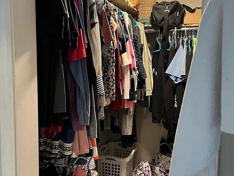 master walk-in closet