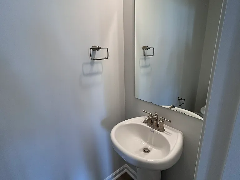 half bath in the second floor