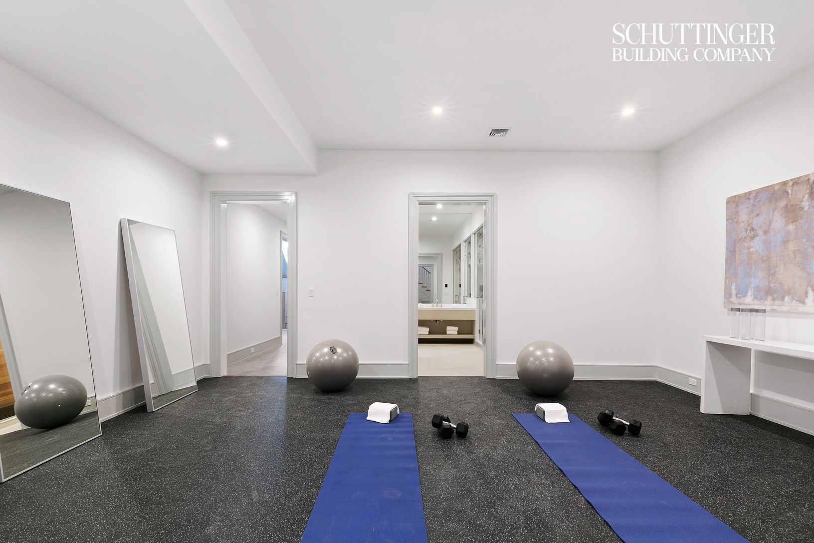  Lower Level Gym with Rubber Floor