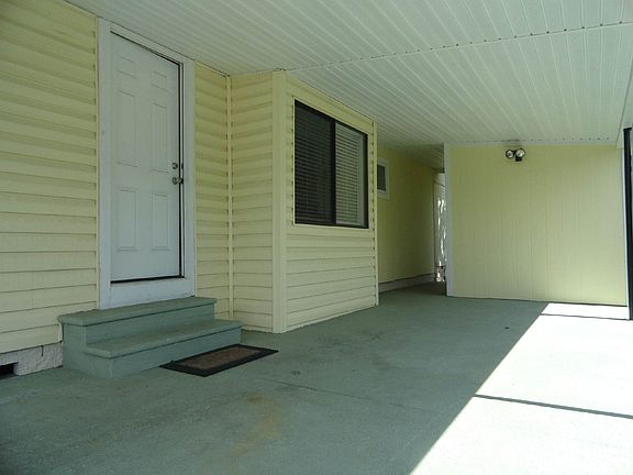 Carport entrance