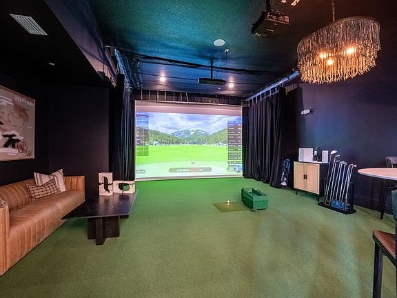 Golf Simulator Lounge