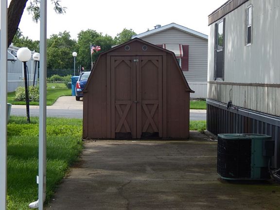 Outdoor Storage Space Included