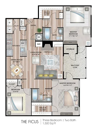 Floor plan The Ficus