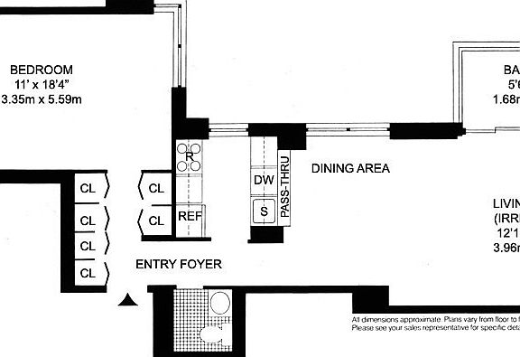 2nd image of 347 W 57th St APT 29D